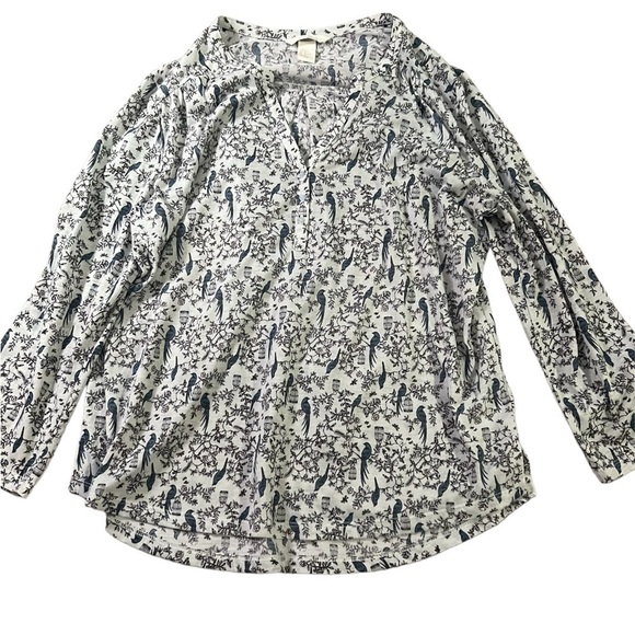 H&M pale blue top size medium - Picture 1 of 3